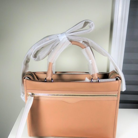 SALE!!! Rebecca Minkoff Bedford Zip Leather Satchel NWT